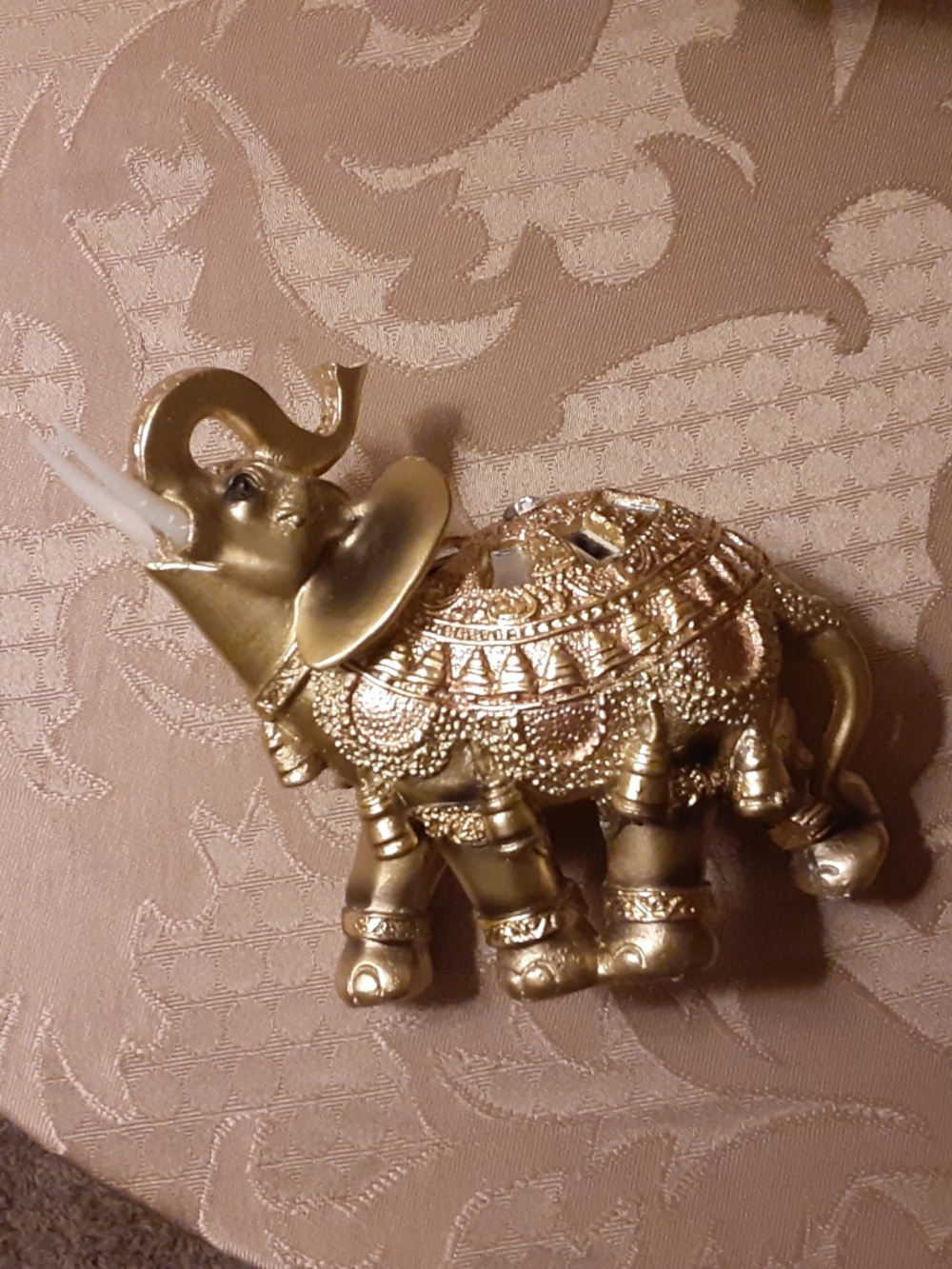 Ornate Elephant Figurine